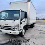 2022 Chevy Box Truck